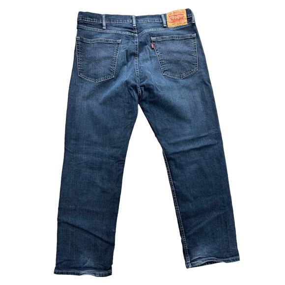 Levis 505 Men's Size 38x30 Jeans Straight Leg Blue Denim Red Tab Levi's 38 Mens